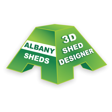 Albany Sheds 3D Shed Designer Logo
